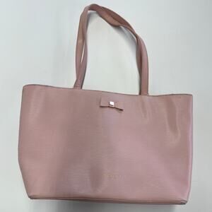Ted Baker Purse Womens Pink Deannah Bow Leather Tote Shopper Hand Bag